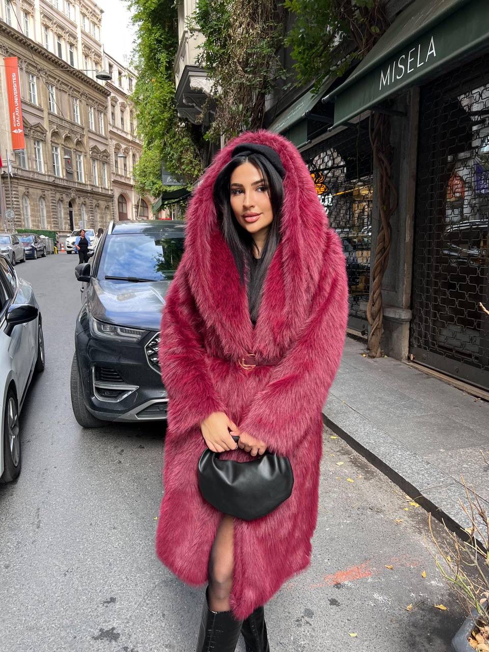 Pallto “Nordic Hooded Fur”