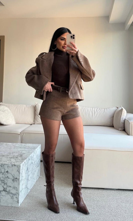 Seti "Amber" - Xhaketë & Shorts