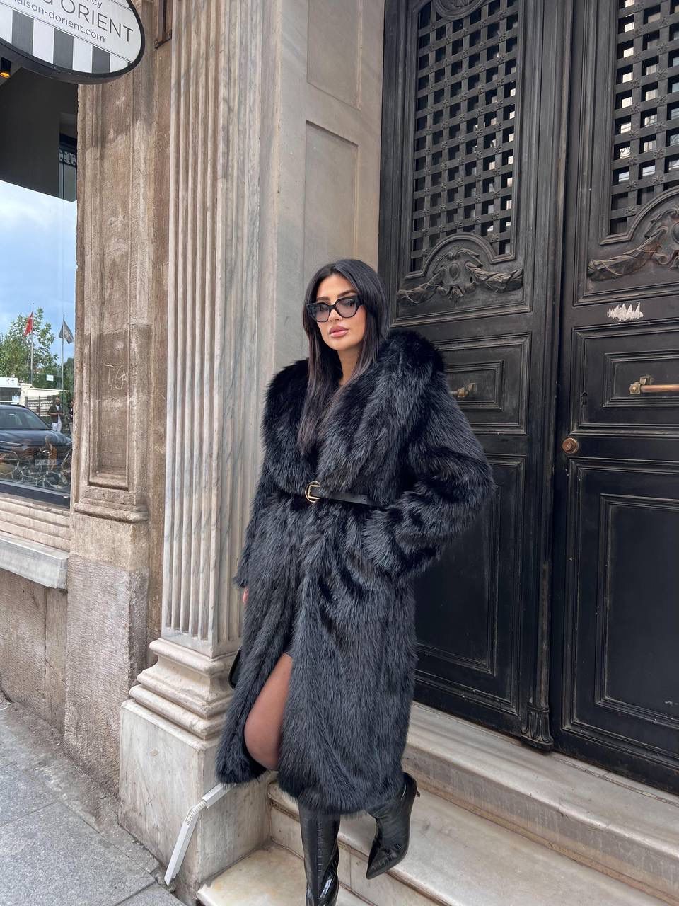 Pallto “Nordic Hooded Fur”